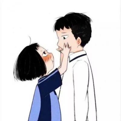 情头动漫二次元一对两张