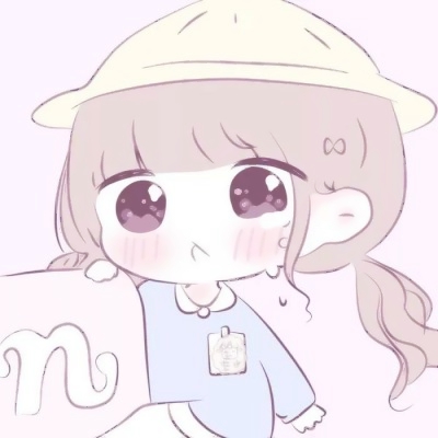 动漫女生微信头像可爱粉色少女心图片