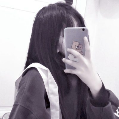 女生闺蜜头像真人超仙手机挡脸高清图片