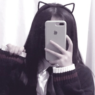 女生闺蜜头像真人超仙手机挡脸高清图片