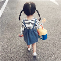 微信头像小孩子专用背影图片