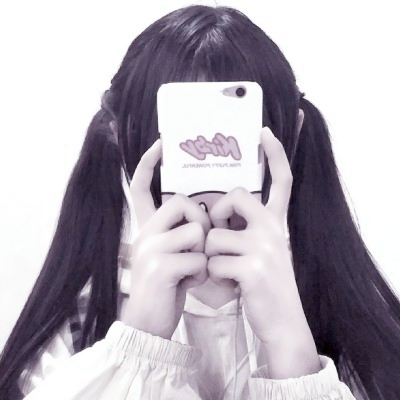 女生闺蜜头像真人超仙手机挡脸高清图片
