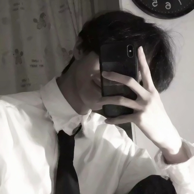 微信头像男生手机控挡脸高清图片