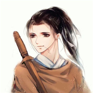 动漫古风情侣头像一对一左一右图片