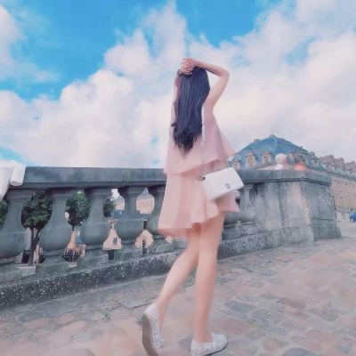 唯美女生图片头像背影时尚