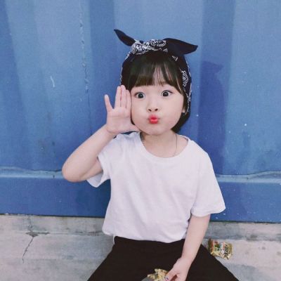 小孩子的头像超萌可爱小女孩高清图片
