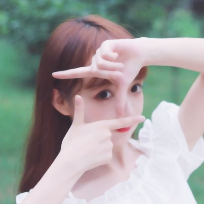 甜美少女头像可爱小清新图片