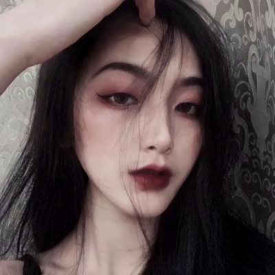 女神高冷气质女生微信头像图片