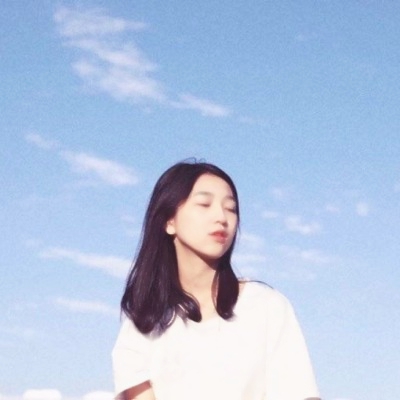 侧颜唯美头像意境女生微信高清图片