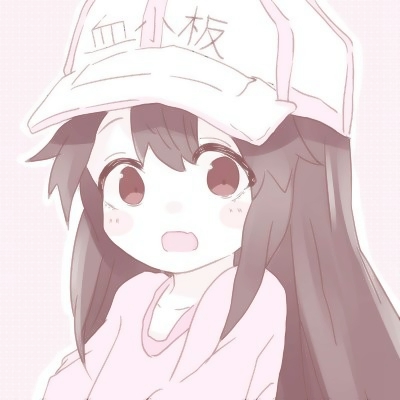 女生动漫头像少女心可爱萌粉色系图片
