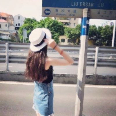 唯美女生图片头像背影时尚