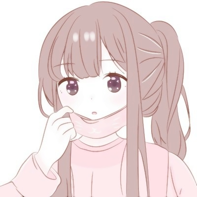 女生动漫头像少女心可爱萌粉色系图片
