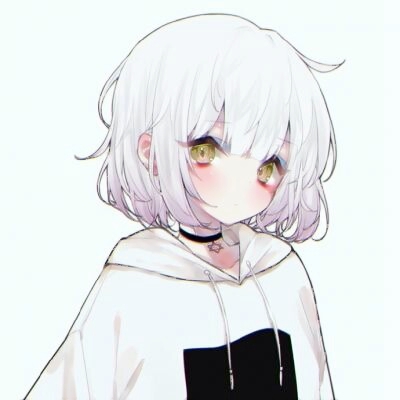头像简约清新唯美女生动漫高清图片