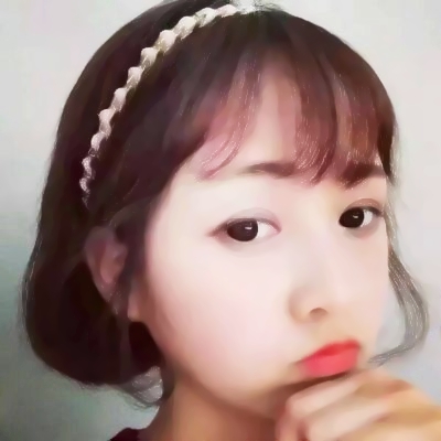 甜美少女头像可爱小清新图片