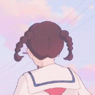 呆萌头像女生卡通二次元卡哇伊图片