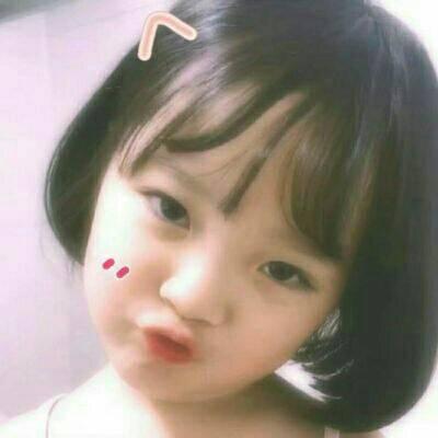 小孩子的头像超萌可爱小女孩高清图片