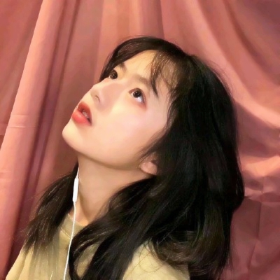 侧颜唯美头像意境女生微信高清图片