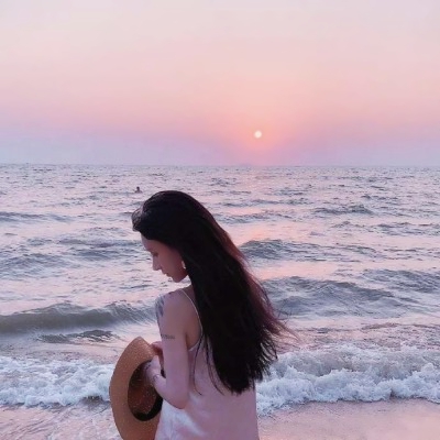 仙气真人女生头像背影或侧颜图片