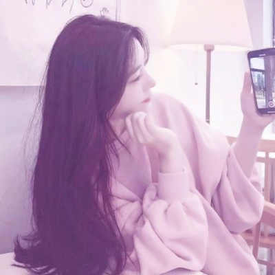 仙气真人女生头像背影或侧颜图片