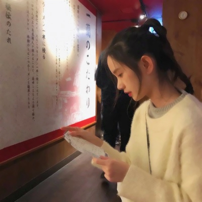 侧颜唯美头像意境女生微信高清图片