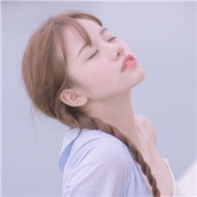 真人女生头像唯美粉色少女心图片