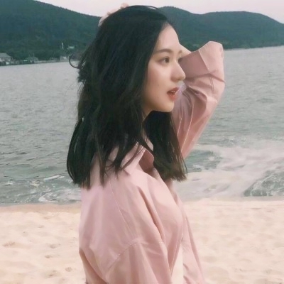 侧颜唯美头像意境女生微信高清图片