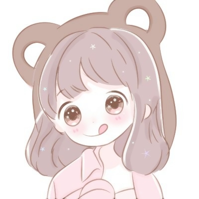 女生动漫头像少女心可爱萌粉色系图片
