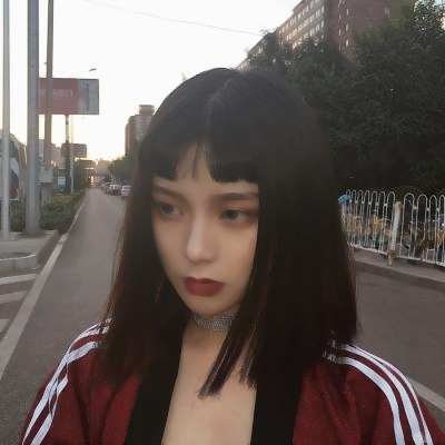 微信头像酷酷女生时尚高冷高清图片
