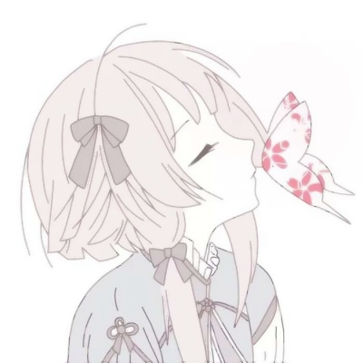 动漫女生微信头像可爱粉色少女心图片