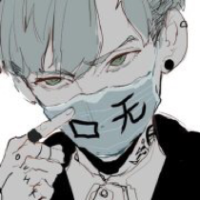 男生头像冷酷戴面具图片