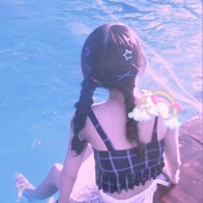 三人三张闺蜜头像小清新单人高清图片