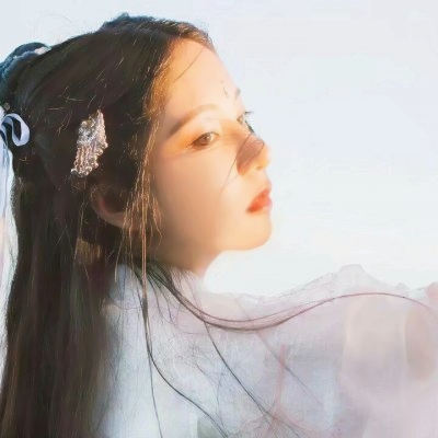 唯美女生头像真人意境清新图片