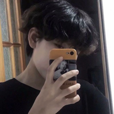 微信头像男生手机控挡脸高清图片