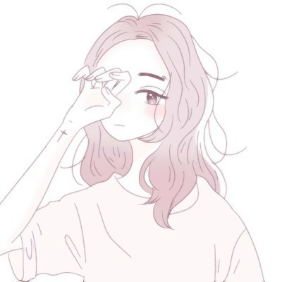 女生动漫头像少女心可爱萌粉色系图片