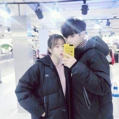 甜蜜的真人双人情头图片
