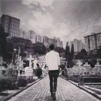 男生背影真人超好看头像图片