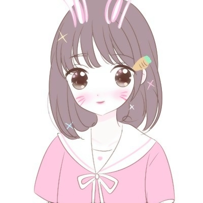 女生动漫头像少女心可爱萌粉色系图片