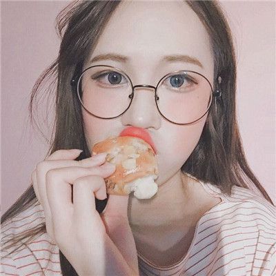 真人女生头像唯美粉色少女心图片