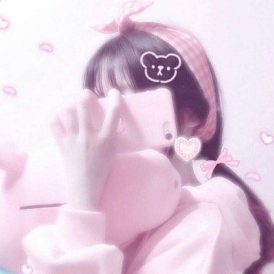 可爱女生头像粉色系小清新高清图片