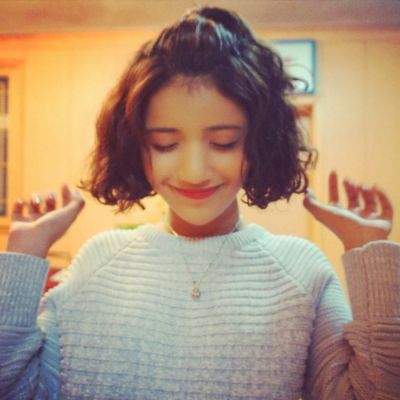 短发女生微信头像小清新图片