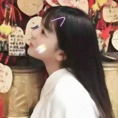甜美少女头像可爱小清新图片