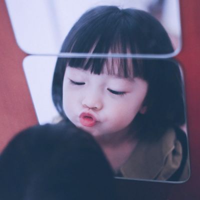 小孩子的头像超萌可爱小女孩高清图片