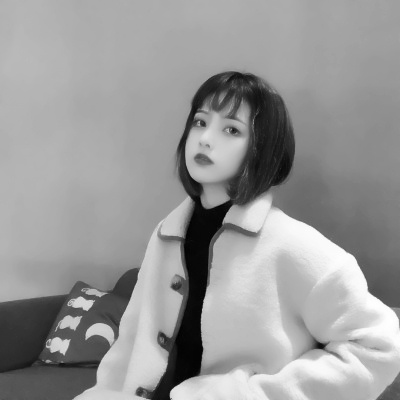 黑白女生头像高清御姐霸气图片