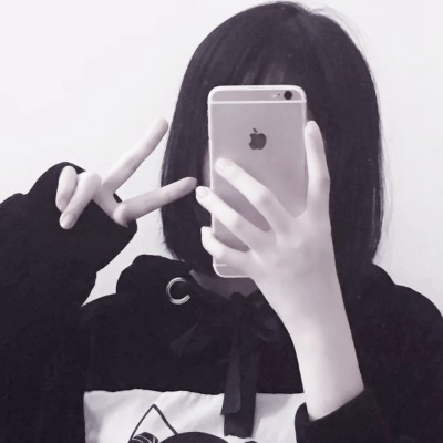 女生闺蜜头像真人超仙手机挡脸高清图片