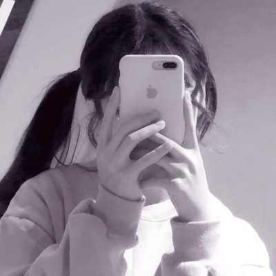 女生闺蜜头像真人超仙手机挡脸高清图片