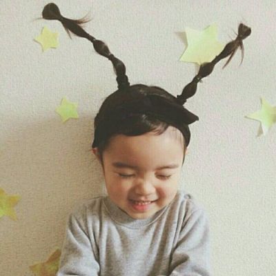 小孩子的头像超萌可爱小女孩高清图片
