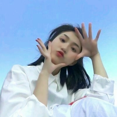 微信头像女小清新闺蜜高清图片