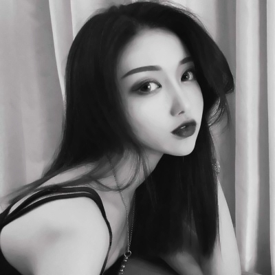 黑白女生头像高清御姐霸气图片