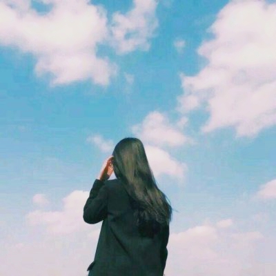 唯美女生图片头像背影时尚