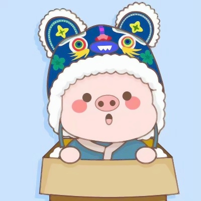 萌系可爱卡通小猪头像图片